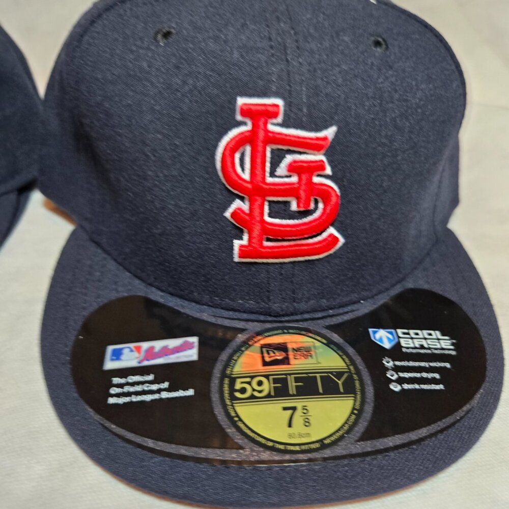 St. Louis Cardinals NewEra On-Field Authentic 59FIFTY Fitted Hat ALL SIZES - Picture 2 of 9